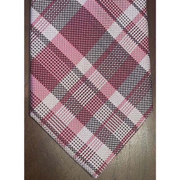 Countess Mara Pink Hand Made 100% Silk Men’s Neck Tie Made In China - Picture 1 of 10